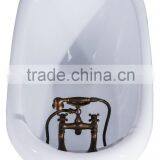 SUNZOOM UPC/cUPC Certified American Standard Freestanding Bathtubs, Single Slipper Tubs, Freestanding Clawfoot thumbnail-3