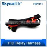 HID Xenon Relay Cable for H8, HID Conversion Kit Relay Wire Harness, H3 H4 H7 H8 H11 9005 9006 HID Relay Harness thumbnail-1