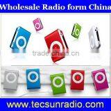 HL-FM20 Mini Radio Mp3 Radio fm Radio Mp3 Player Blue Sky fm Radio Mp3 Player Sport Mp3 Headphone With fm Radio thumbnail-1