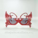 Good Quality Party Sunglasses for Fashion Lady/ Butterfly Shaped thumbnail-1