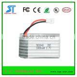 2016 New Arrival 3.7v 1000mah Polymer Lithium Battery