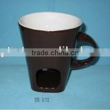 ceramic chocolate fondue mug