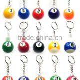 Promotional Billiards Ball Keychain