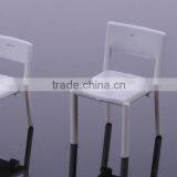 Plastic Unpaint White Scale Model Chair in Factory Price thumbnail-3