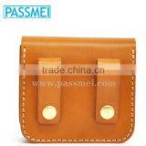 Vegetable Tanned Genuine Leather Belt Golf Ball Accessories Bag thumbnail-2