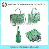 High Quality Fashion Casual Lady Leather Tote Bag thumbnail-1