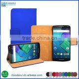 Cell Phone Case For Moto Z Force Hot Selling Model Book Stand Wallet Flip Leather Cover thumbnail-1