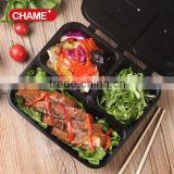 High quality! China Factory direct plastic 3-Compartment meal prep containers