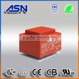 EI38/13.6, 3.2VA to 4.5VA PCB mounted sealed transformer