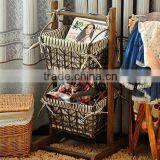the Two Floors Storage Shelf With Two Baskets thumbnail-2