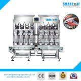 8 Head Automatic Linear Combination Weigher for 100-6500g Fresh Sticky Fish