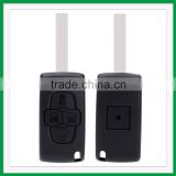 High quality Citroen C8 and Peugeot 1007 4 Button Fob Remote Key FOB Case Flip with Blade