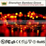 LED Copper Wire String Lights Red colour