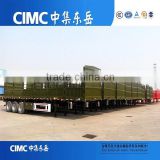 CIMC Low Price Tow Behand Heavy Transportation Cargo Fence Truck Trailers