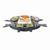 Electric Stone Grill for 8 Persons