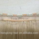One Peice Clip in Human Hair Extensions thumbnail-4