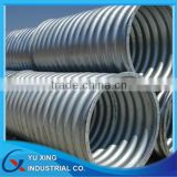 Widely used galvanized corrugated metal culvert pipes made in China