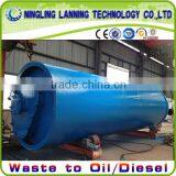 2014 Environmental Protection Tyre Pyrolysis to Oil Machine With Best Aftersales Service thumbnail-1
