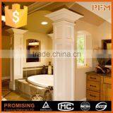 For Hotel Natural White Wedding Decoration Carved Pillars