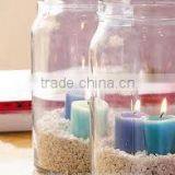 Wholesale Eco Friendly White Glass Candle Holder for Decoration thumbnail-6