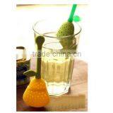 100% Food Grade Orange Pear Herbal Silicone Infusion Tea thumbnail-4
