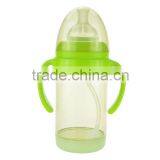 Food Grade Baby Infant PPSU Feeding Bottle With Wide-mouth and Straw thumbnail-2