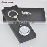 Blank Key Ring DIY Digital Photo Sublimation Creative Promotional Gift Crystal Key Chain thumbnail-5
