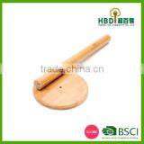 BSCI Factory High Quality Bamboo Wood Kitchen Roll Holder, Roll Holder Wholesale thumbnail-3