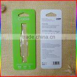 Customized USB Cable Blister Packaging With Card