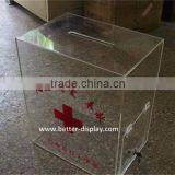 Wholesale Acrylic Charity Donation Box