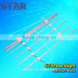 Outdoor Large Illuminated Advertising Lightbox Sign Backlit 5730 10MM Rigid LED Bar With Aluminum Tank LED Backlight Led Curtain