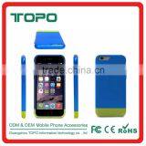 High Quality Shell Shockproof PC Bumper Frame Cell Phone Dual Color Back Cover Skin Case for Iphone 6 6s Plus thumbnail-6