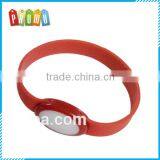 Flashing LED Bracelet With Bright Light;LED Silicone Bracelet; thumbnail-1
