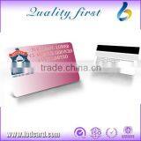 Cheap Price PVC Magnetic Stripe Card With Embossed Numbering and Signature Panel