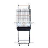 Pawhut 58" Bird Cage - Black thumbnail-1