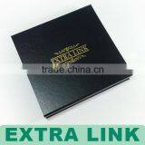 Black PU Leather Paper Covered Magnetic Closure Box For Small Gift(We Supply Factory Price)