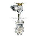 4 Inch Water Electric Lug Wafer Knife Gate Valve Handles thumbnail-6