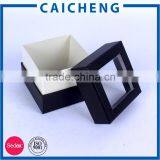 Wholesale Black Paper Packaging Box Mockup