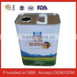 Healthy Square Natural Grape Seed Oil Tin Cans FDA thumbnail-1