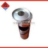 Stainless Steel Round 1.68 Kg Sus 304 Environmental Protection Office House Dustbin OEM thumbnail-3