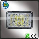 Square Waterproof IP68 Spot 45W 9-80V LED Work Light thumbnail-1