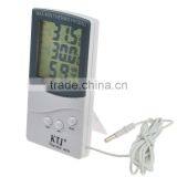 LCD Screen Desk Stand Thermometer With Hygrometer