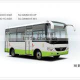 12-19 Seats Bus / City Bus/ Coach Bus on Hot Sales SLG6601T3N CNG Passenger Bus thumbnail-1