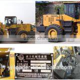 YIneng Loader Shan Dong ZL60GearBox Cat Engine YN Wheel Loader With Grass Grasper /clamp Shan Dong YIneng YN958 Wheel Loader thumbnail-3