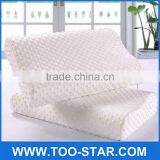 Bamboo Fabric Latex Pillow Memory Foam Massage Pillows Neck Cervical Healthcare Pillows thumbnail-5