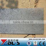 Natural Black Honed Lava Stone Tile for Sale thumbnail-1