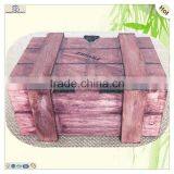 Packing Printed Vintage Plywood Wood Lock Oil Box thumbnail-3