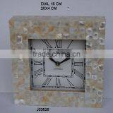 Mother of Pearl Mosaic Table Clock Other Mosaic Also Available thumbnail-1