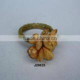 Napkin Ring in Glass Beads Can be in Any Colour thumbnail-1