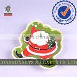 Santa Claus Ceramic Christmas Fruit Plate thumbnail-1